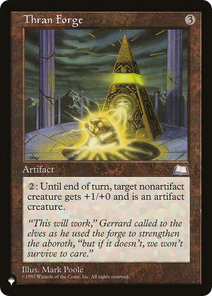 Thran Forge (WTH-159) [The List]