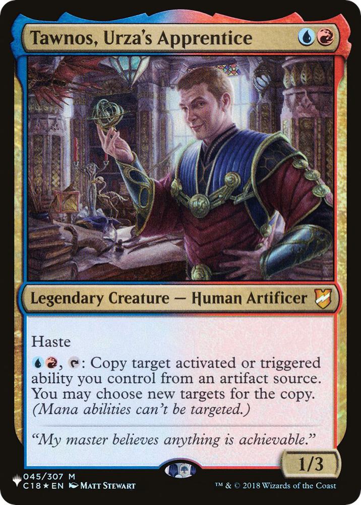 Tawnos, Urza's Apprentice (045/307) [The List]