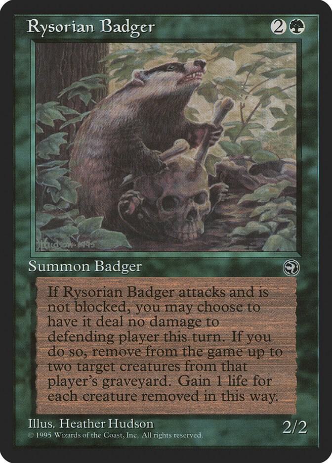 Rysorian Badger (96) [Homelands]