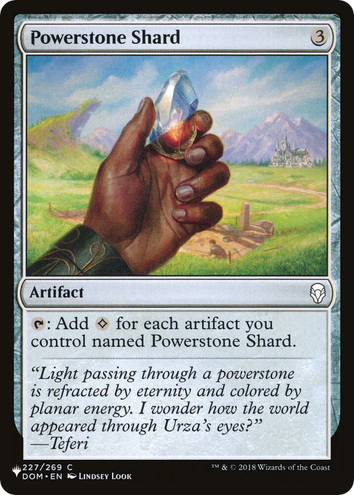 Powerstone Shard (227/269) [The List]