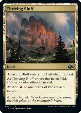 Thriving Bluff (822) [Jumpstart 2022]