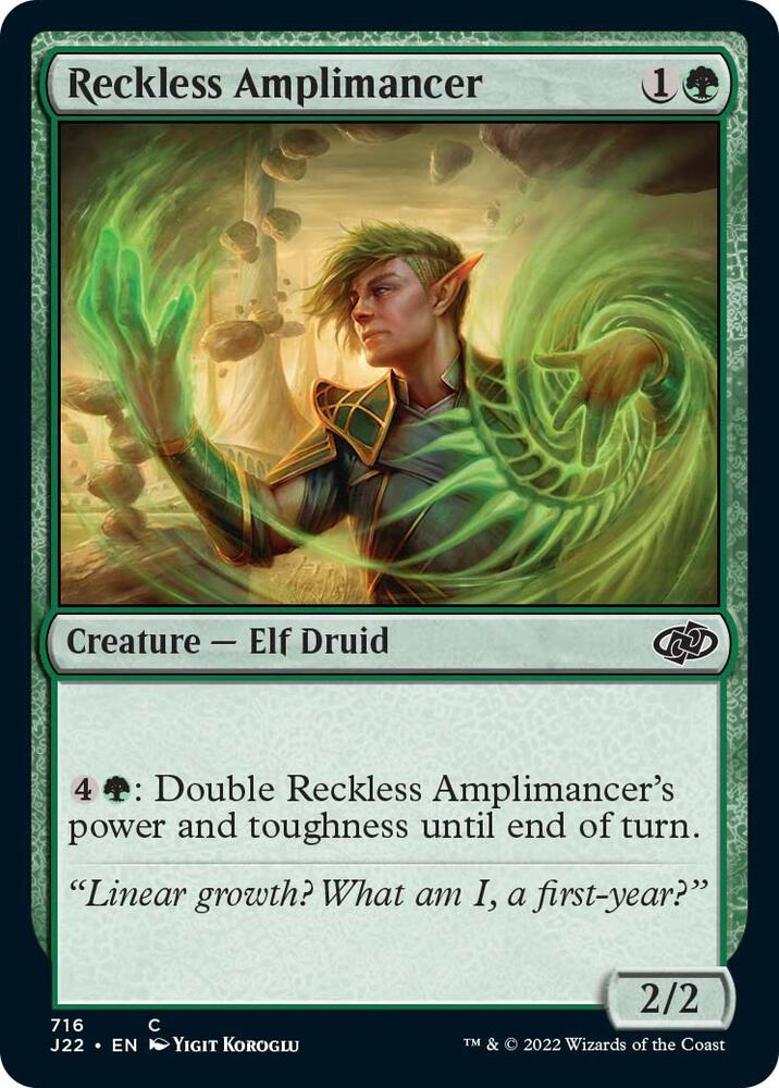 Reckless Amplimancer (716) [Jumpstart 2022]