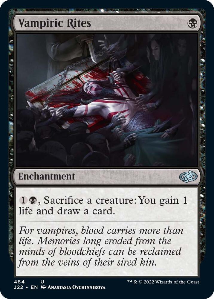 Vampiric Rites (484) [Jumpstart 2022]