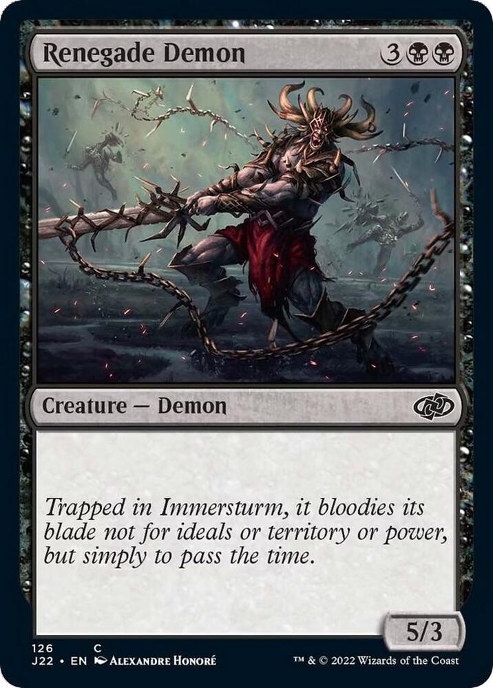 Renegade Demon (126) [Jumpstart 2022]