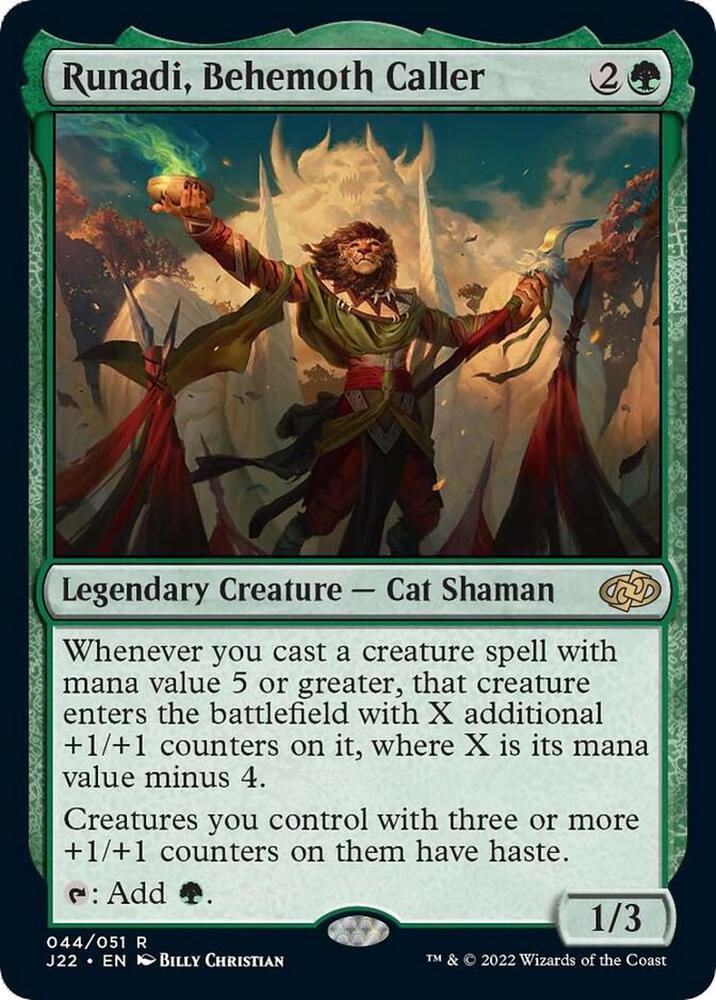 Runadi, Behemoth Caller (44) [Jumpstart 2022]