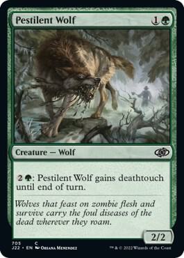Pestilent Wolf (705) [Jumpstart 2022]