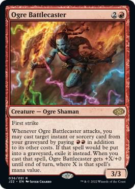 Ogre Battlecaster (36) [Jumpstart 2022]