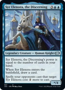 Syr Elenora, the Discerning (357) [Jumpstart 2022]
