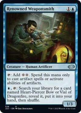 Renowned Weaponsmith (338) [Jumpstart 2022]