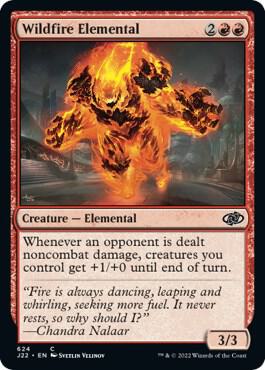 Wildfire Elemental (624) [Jumpstart 2022]