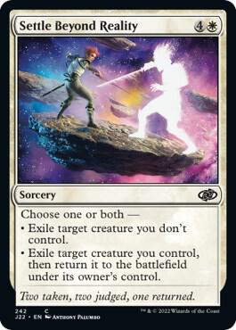 Settle Beyond Reality (242) [Jumpstart 2022]