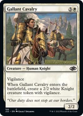 Gallant Cavalry (186) [Jumpstart 2022]