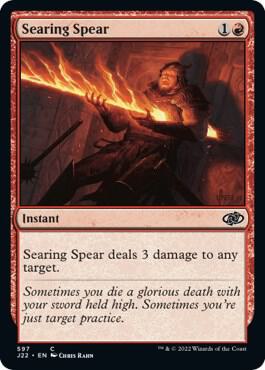 Searing Spear (597) [Jumpstart 2022]