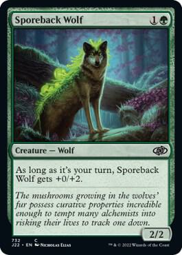 Sporeback Wolf (732) [Jumpstart 2022]
