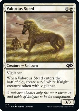 Valorous Steed (264) [Jumpstart 2022]
