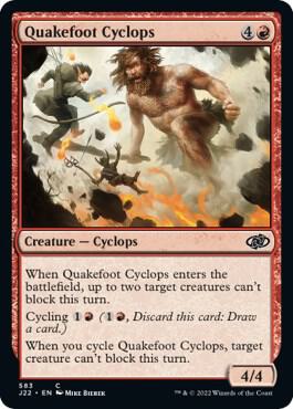 Quakefoot Cyclops (583) [Jumpstart 2022]