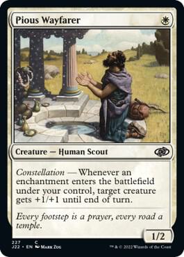 Pious Wayfarer (227) [Jumpstart 2022]