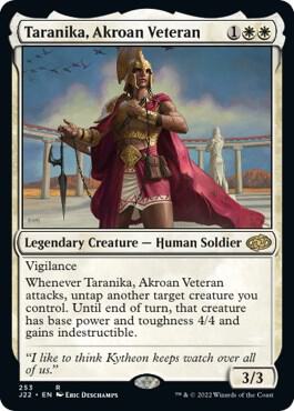 Taranika, Akroan Veteran (253) [Jumpstart 2022]