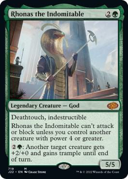 Rhonas the Indomitable (719) [Jumpstart 2022]