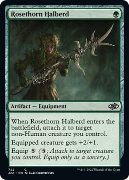 Rosethorn Halberd (722) [Jumpstart 2022]