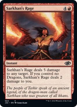 Sarkhan's Rage (594) [Jumpstart 2022]