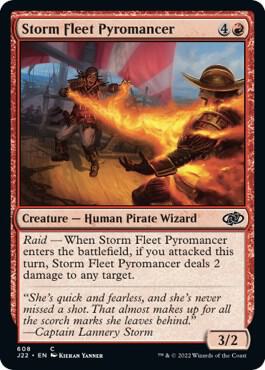 Storm Fleet Pyromancer (608) [Jumpstart 2022]