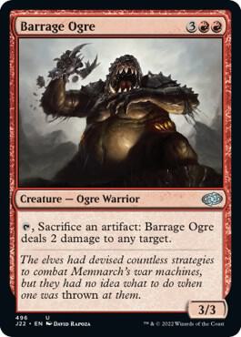 Barrage Ogre (496) [Jumpstart 2022]
