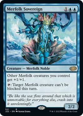 Merfolk Sovereign (321) [Jumpstart 2022]