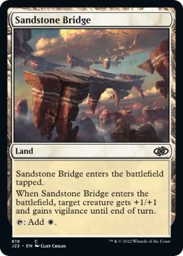 Sandstone Bridge (819) [Jumpstart 2022]
