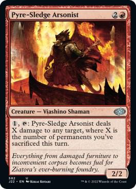 Pyre-Sledge Arsonist (582) [Jumpstart 2022]