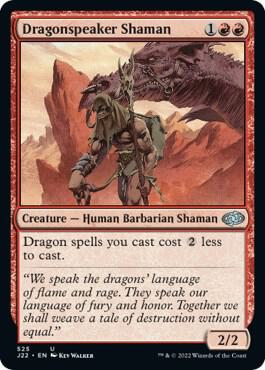 Dragonspeaker Shaman (525) [Jumpstart 2022]