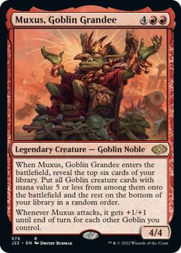 Muxus, Goblin Grandee (575) [Jumpstart 2022]