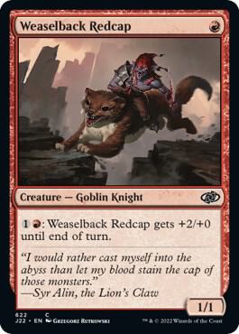 Weaselback Redcap (622) [Jumpstart 2022]