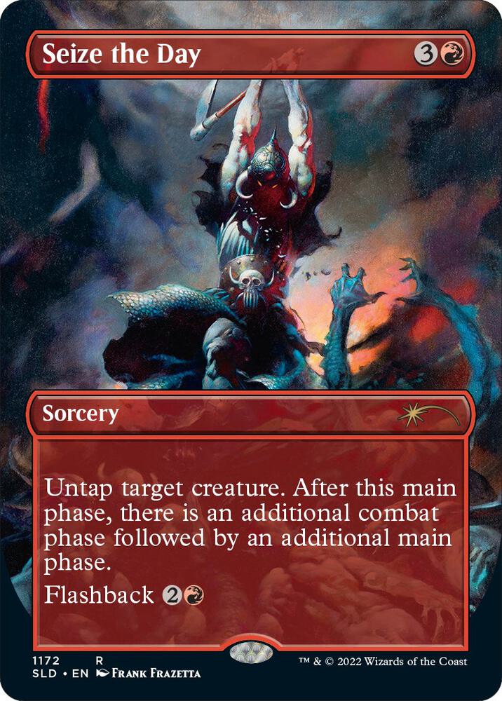 Seize the Day (1172) [Secret Lair Drop] [Borderless]
