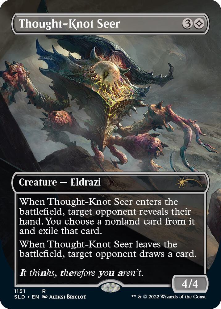 Thought-Knot Seer (1151) [Secret Lair Drop] [Borderless]