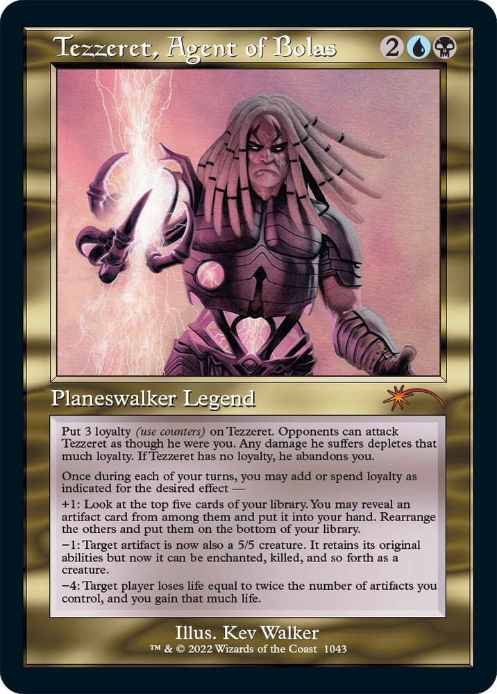 Tezzeret, Agent of Bolas (Retro Frame) (1043) [Secret Lair Drop]