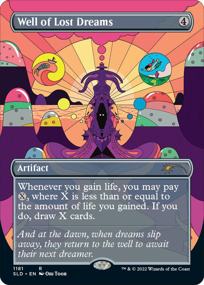 Well of Lost Dreams (1181) [Secret Lair Drop] [Borderless]