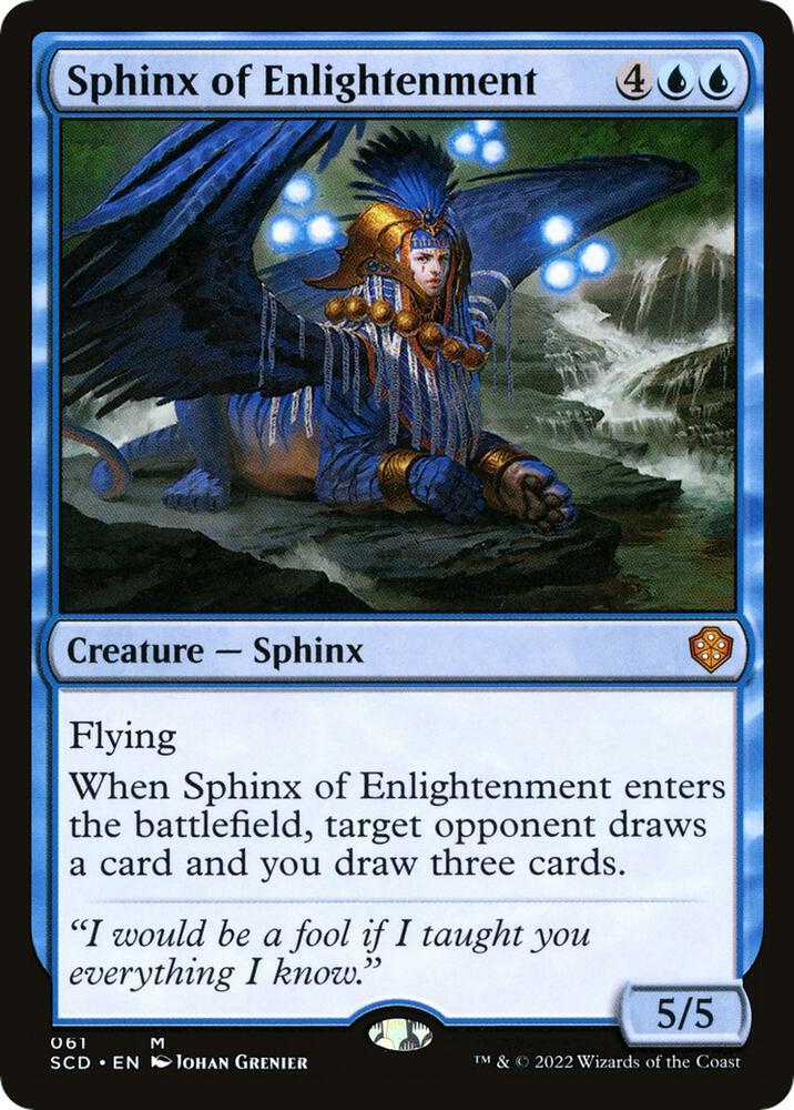 Sphinx of Enlightenment (61) [Starter Commander Decks]