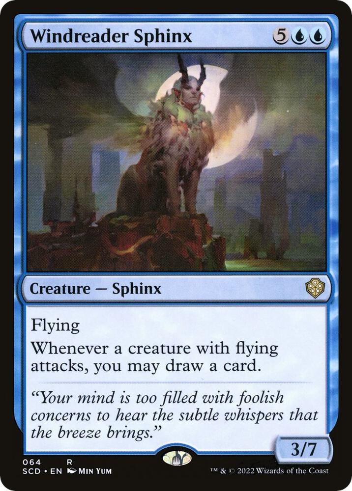 Windreader Sphinx (64) [Starter Commander Decks]