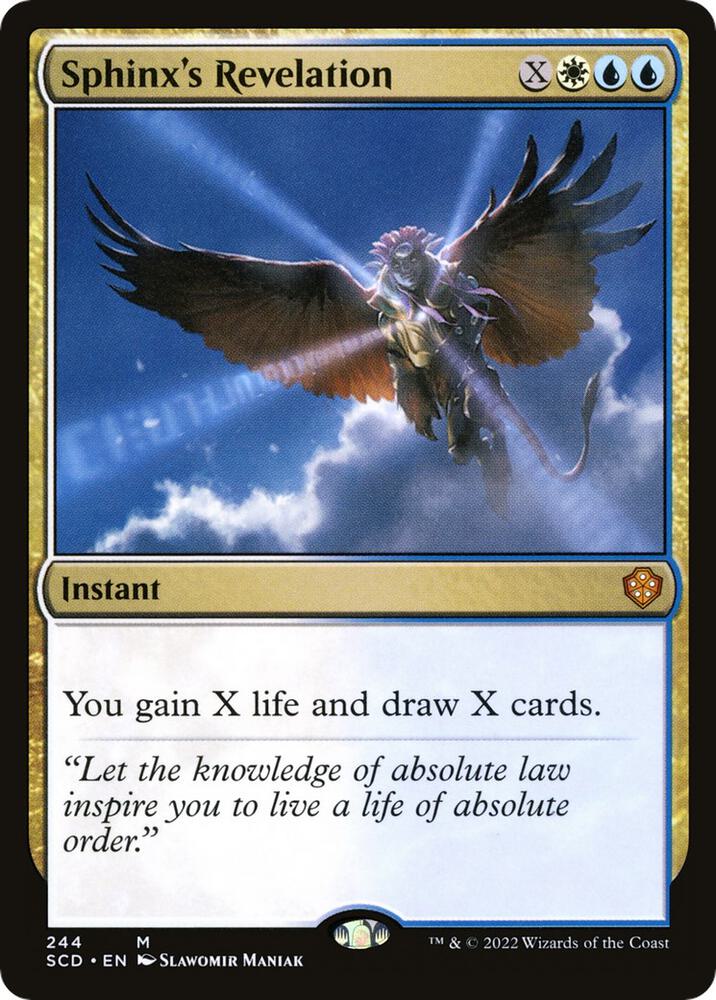 Sphinx's Revelation (244) [Starter Commander Decks]