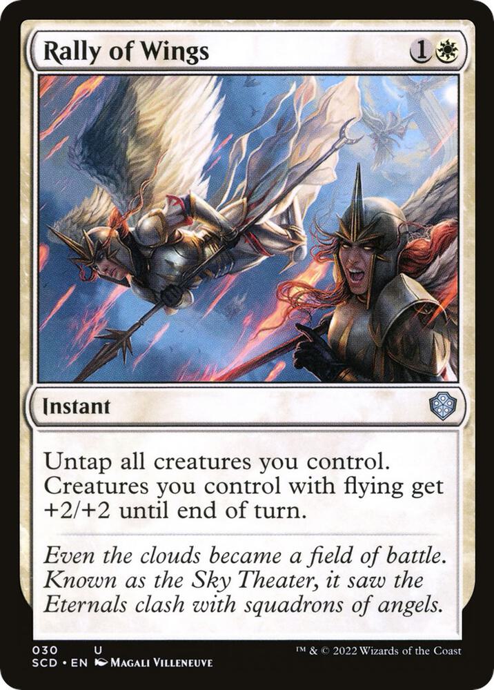 Rally of Wings (30) [Starter Commander Decks]