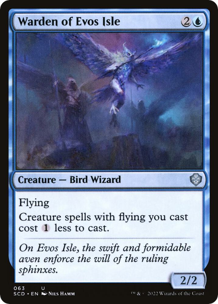 Warden of Evos Isle (63) [Starter Commander Decks]