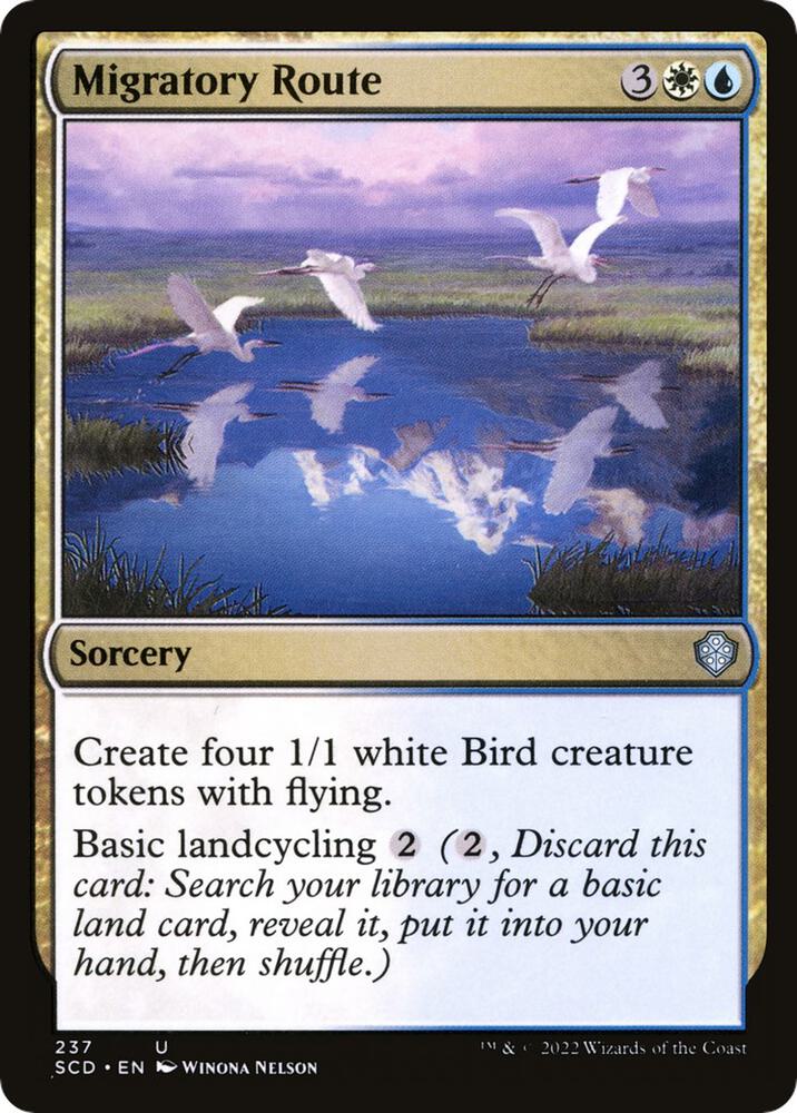 Migratory Route (237) [Starter Commander Decks]