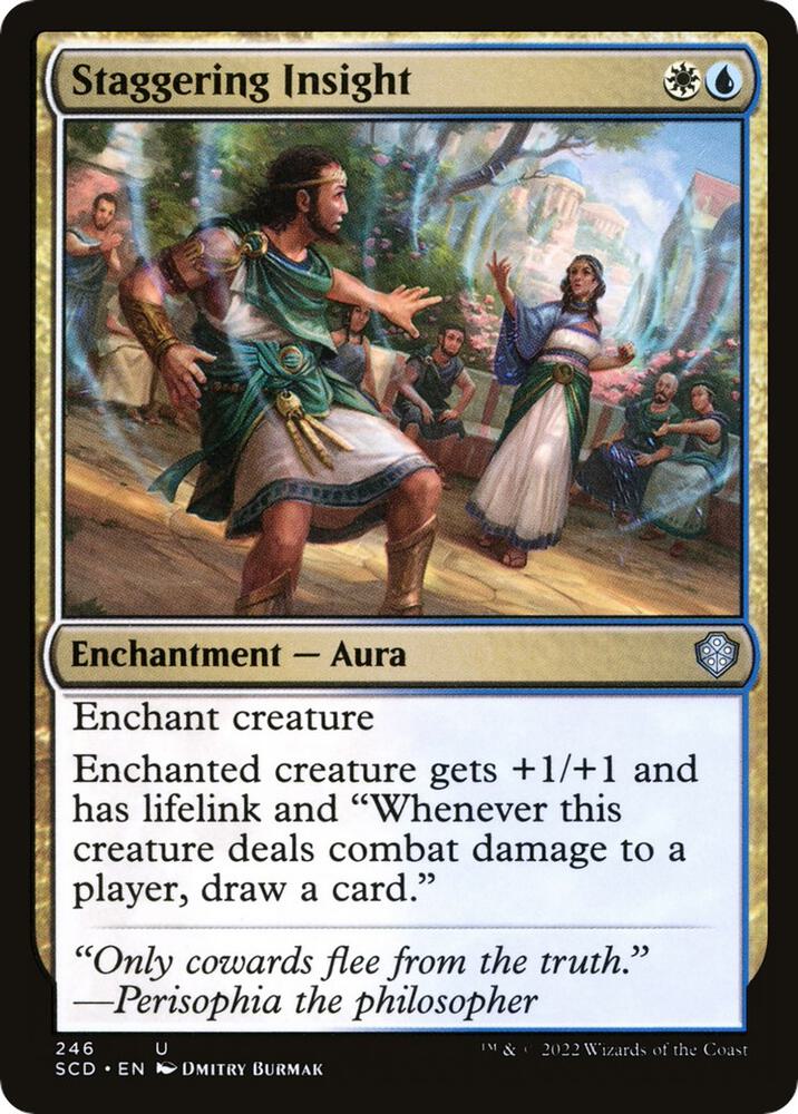 Staggering Insight (246) [Starter Commander Decks]