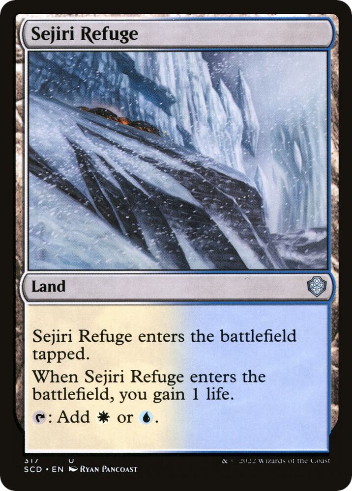 Sejiri Refuge (317) [Starter Commander Decks]