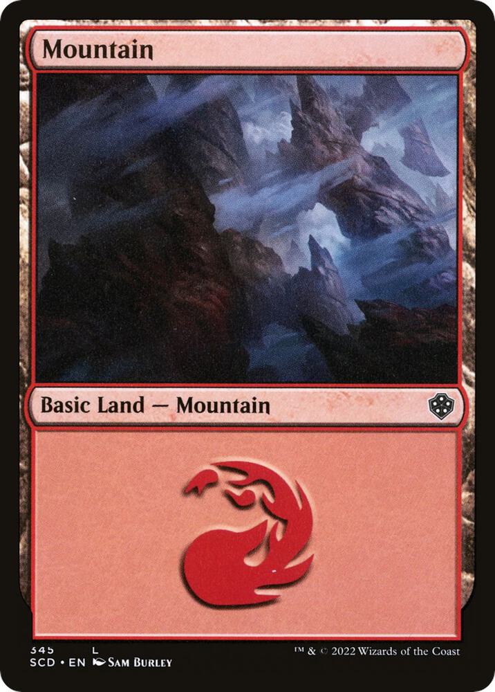 Mountain (345) [Starter Commander Decks]