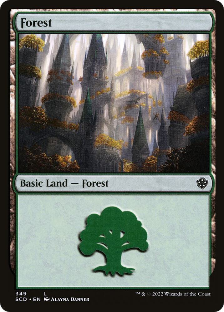 Forest (349) [Starter Commander Decks]