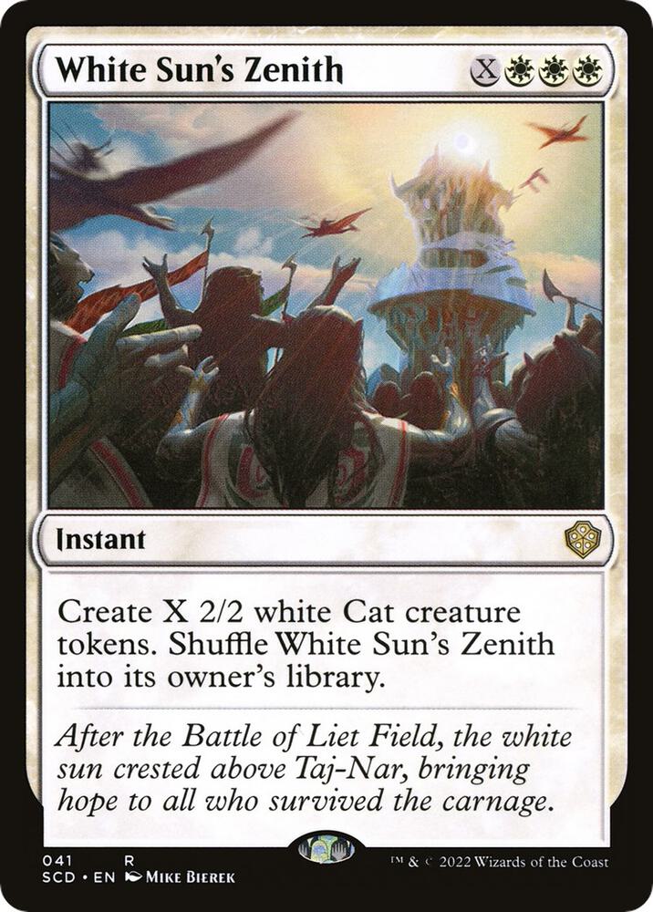 White Sun's Zenith (41) [Starter Commander Decks]
