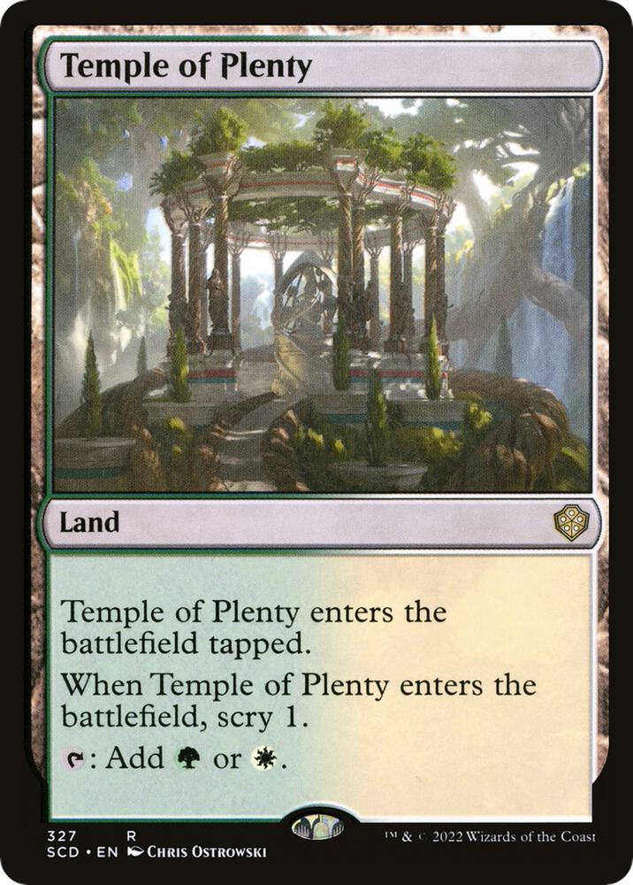 Temple of Plenty (327) [Starter Commander Decks]