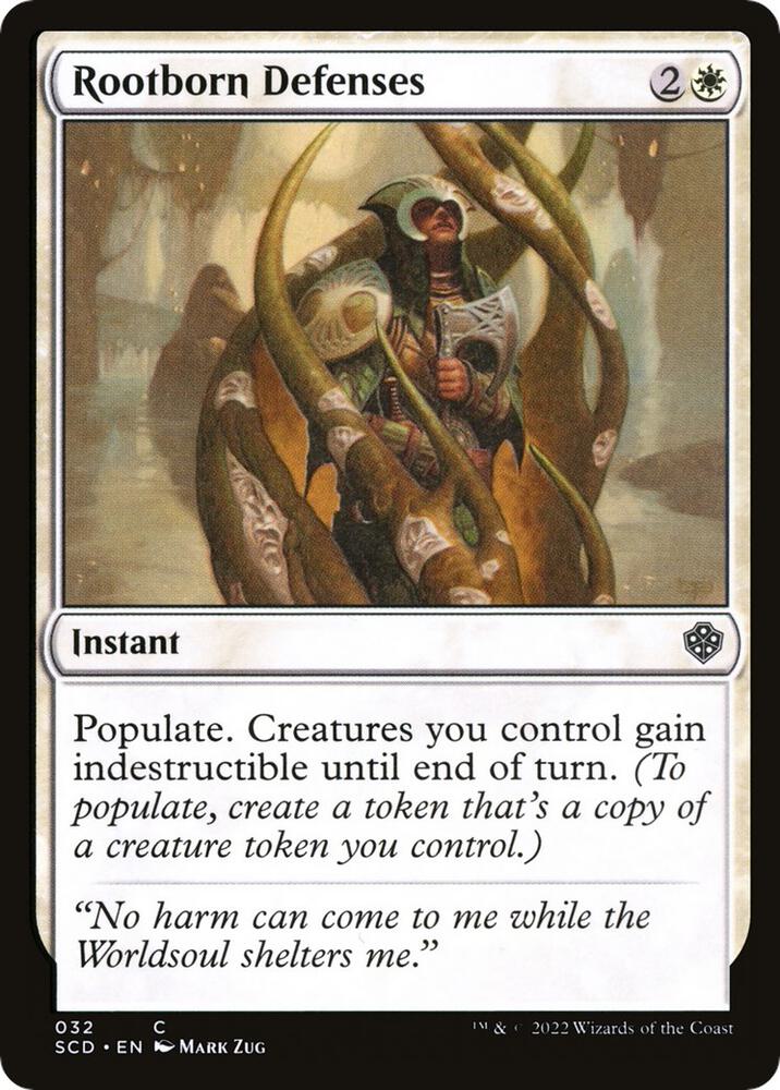 Rootborn Defenses (32) [Starter Commander Decks]